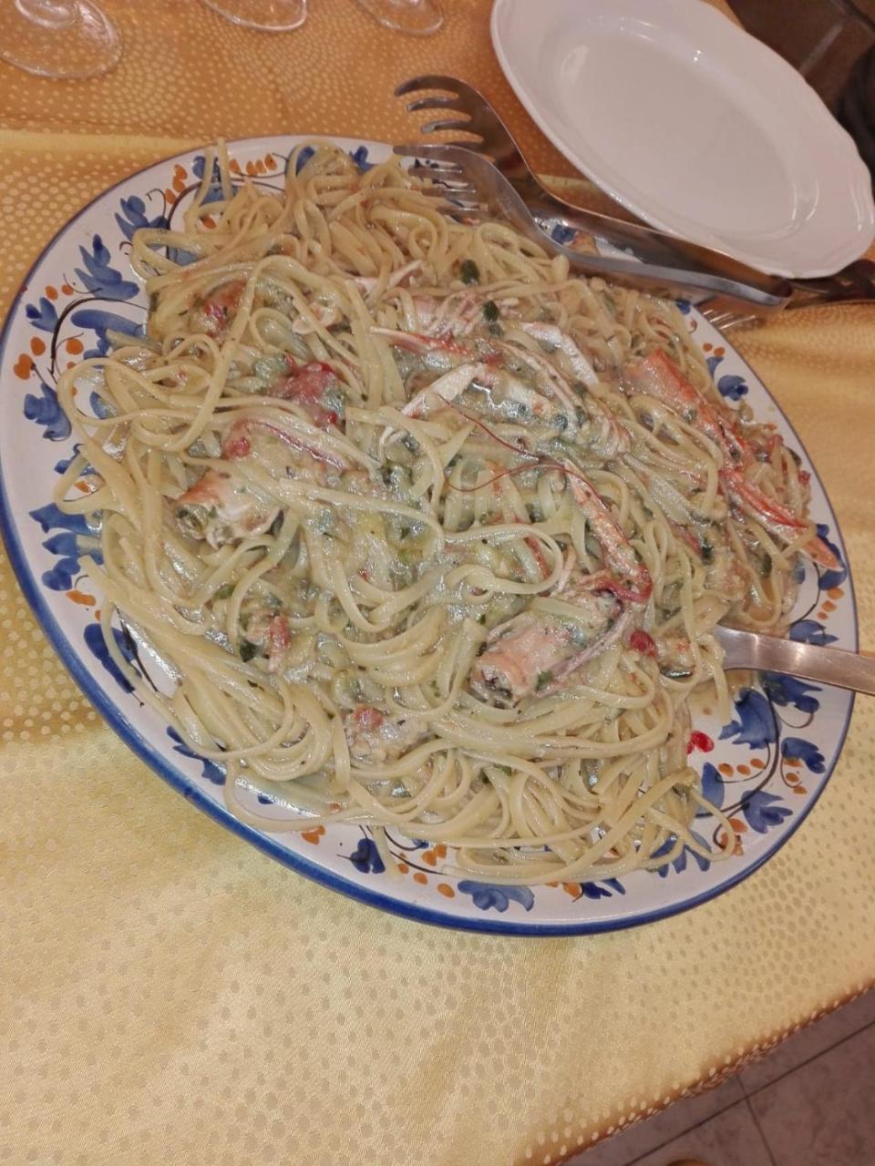 Pensione S. Antonio Ristorante Silvia Furci Siculo Bagian luar foto